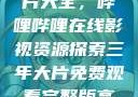 免费观看三年片大全，哔哩哔哩在线影视资源探索三年大片免费观看完整版高清