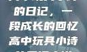 高中玩具小诗的日记，一段成长的回忆高中玩具小诗的日记小说