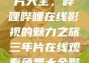 免费观看三年片大全，哔哩哔哩在线影视的魅力之旅三年片在线观看免费大全哔哩哔哩动画