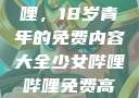 探索哔哩哔哩，18岁青年的免费内容大全少女哔哩哔哩免费高清观看2