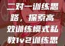私教一对一与二对一训练思路，探索高效训练模式私教1v2训练思路苏杭杭