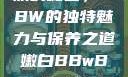 探索嫩白肌肤的秘密，BBW的独特魅力与保养之道嫩白BBwBBwBBWBBw免费