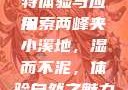 两峰夹小溪地湿又无泥，自然之美的独特体验与应用
探索两峰夹小溪地，湿而不泥，体验自然之魅力两峰夹小溪地湿又无泥的用法小说
