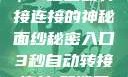 揭秘秘密入口，3秒自动转接连接的神秘面纱秘密入口3秒自动转接连接:解锁网络奇妙之门