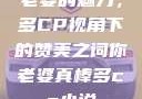 老婆的魅力，多CP视角下的赞美之词你老婆真棒多cp小说