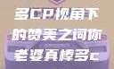 老婆的魅力，多CP视角下的赞美之词你老婆真棒多cp小说