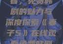 妻子5在线观看，免费韩剧的魅力与深度探索《妻子5》在线观看免费韩剧全集