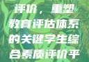 学生综合素质评价，重塑教育评估体系的关键学生综合素质评价平台登录入口