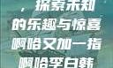 啊哈又加一指，探索未知的乐趣与惊喜啊哈又加一指啊哈李白韩信