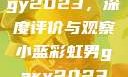 宏翔小蓝视频gy2023，深度评价与观察小蓝彩虹男gary2023的音乐作品