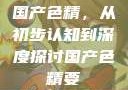 国产色精，从初步认知到深度探讨国产色精要