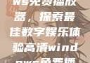 高清Windows免费播放器，探索最佳数字娱乐体验高清windows免费播放 不用下载