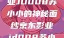 揭开京东影业JD008苏小小的神秘面纱京东影业jd008苏小小的搭档