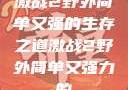 激战2野外简单又强的生存之道激战2野外简单又强力的