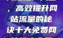 揭秘十大免费网站推广入口，高效提升网站流量的秘诀十大免费网站推广入口2024