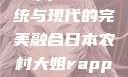 日本农村大姐Rapper，传统与现代的完美融合日本农村大姐rapper的演奏风格