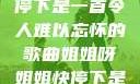 姐姐呀姐姐快停下是一首令人难以忘怀的歌曲姐姐呀姐姐快停下是什么歌曲小说