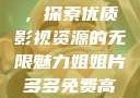 姐姐片多多免费高清电视剧，探索优质影视资源的无限魅力姐姐片多多免费高清电视剧在线观看