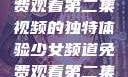 少女频道，免费观看第二集视频的独特体验少女频道免费观看第二集视频下载