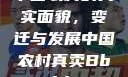 中国农村的真实面貌，变迁与发展中国农村真卖Bbwbbw