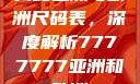 揭秘亚洲与欧洲尺码表，深度解析7777777亚洲和欧洲