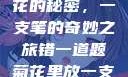 错一道题与菊花的秘密，一支笔的奇妙之旅错一道题菊花里放一支笔的小说