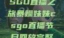 暴躁妹妹的CSGO直播之旅暴躁妹妹csgo直播节目回放完整版