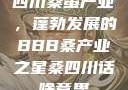 四川桑蚕产业，蓬勃发展的BBB桑产业之星桑四川话啥意思