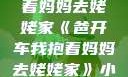 爸开车我抱着妈妈去姥姥家《爸开车我抱着妈妈去姥姥家》小说