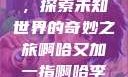 啊哈又加一指，探索未知世界的奇妙之旅啊哈又加一指啊哈李白韩信