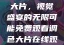 免费观看调色大片，视觉盛宴的无限可能免费观看调色大片在线观看