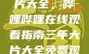免费观看三年片大全，哔哩哔哩在线观看指南三年大片大全免费观看大全