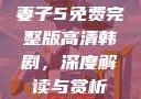 妻子5免费完整版高清韩剧，深度解读与赏析