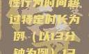 关于女性性行为后出血的原因分析—以性行为时间超过特定时长为例（以13分钟为例）13分钟破外女出血的原因分析电影