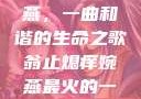 翁止熄痒婉燕，一曲和谐的生命之歌翁止熄痒婉燕最火的一句