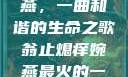 翁止熄痒婉燕，一曲和谐的生命之歌翁止熄痒婉燕最火的一句