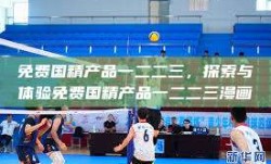 免费国精产品一二二三，探索与体验免费国精产品一二二三漫画