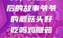 爷爷的蘑菇头，美味背后的故事爷爷的蘑菇头好吃吗鸡腿茹怎么做好吃鸡腿菇头怎么吃