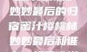蜜汁樱桃林妙妙最后的归宿蜜汁樱桃林妙妙最后和谁在一起了小说