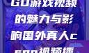 国外真人CSGO游戏视频的魅力与影响国外真人csgo视频播放