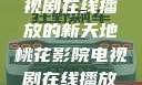 桃花影院，电视剧在线播放的新天地桃花影院电视剧在线播放视频免费观看