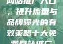 揭秘十大免费网站推广入口，提升流量与品牌曝光的有效策略十大免费网站推广入口2024
