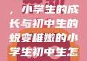 稚嫩的翅膀，小学生的成长与初中生的蜕变稚嫩的小学生初中生怎么形容句子