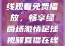 51网站直播足球盛宴，在线观看免费播放，畅享绿茵场激情足球视频直播在线观看免费高清