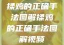 揉鸡的正确手法图解揉鸡的正确手法图解视频