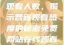 免费网站在线观看人数，揭示各省观看热度的秘密免费网站在线观看人数在哪省一