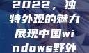 四川小虎GY2022，独特外观的魅力展现中国windows野外开放