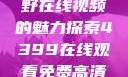 欧美乱妇，狂野在线视频的魅力探索4399在线观看免费高清电视剧