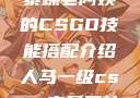 暴躁老阿姨的CSGO技能搭配介绍人马一级csgo交易网站
