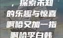 啊哈又加一指，探索未知的乐趣与惊喜啊哈又加一指啊哈李白韩信